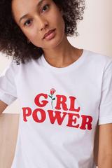 Girl Power With Rose T-shirt