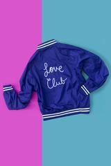 The Love Club Athletic Bomber Jacket