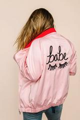 The Babe Jacket in Pink