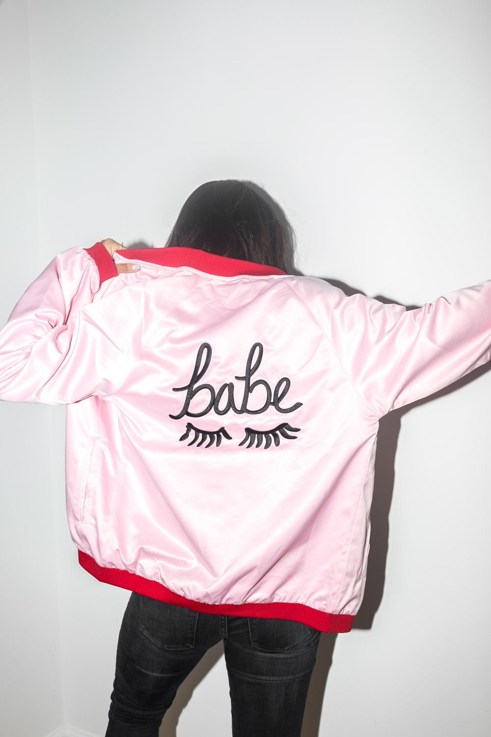 The Babe Jacket in Pink