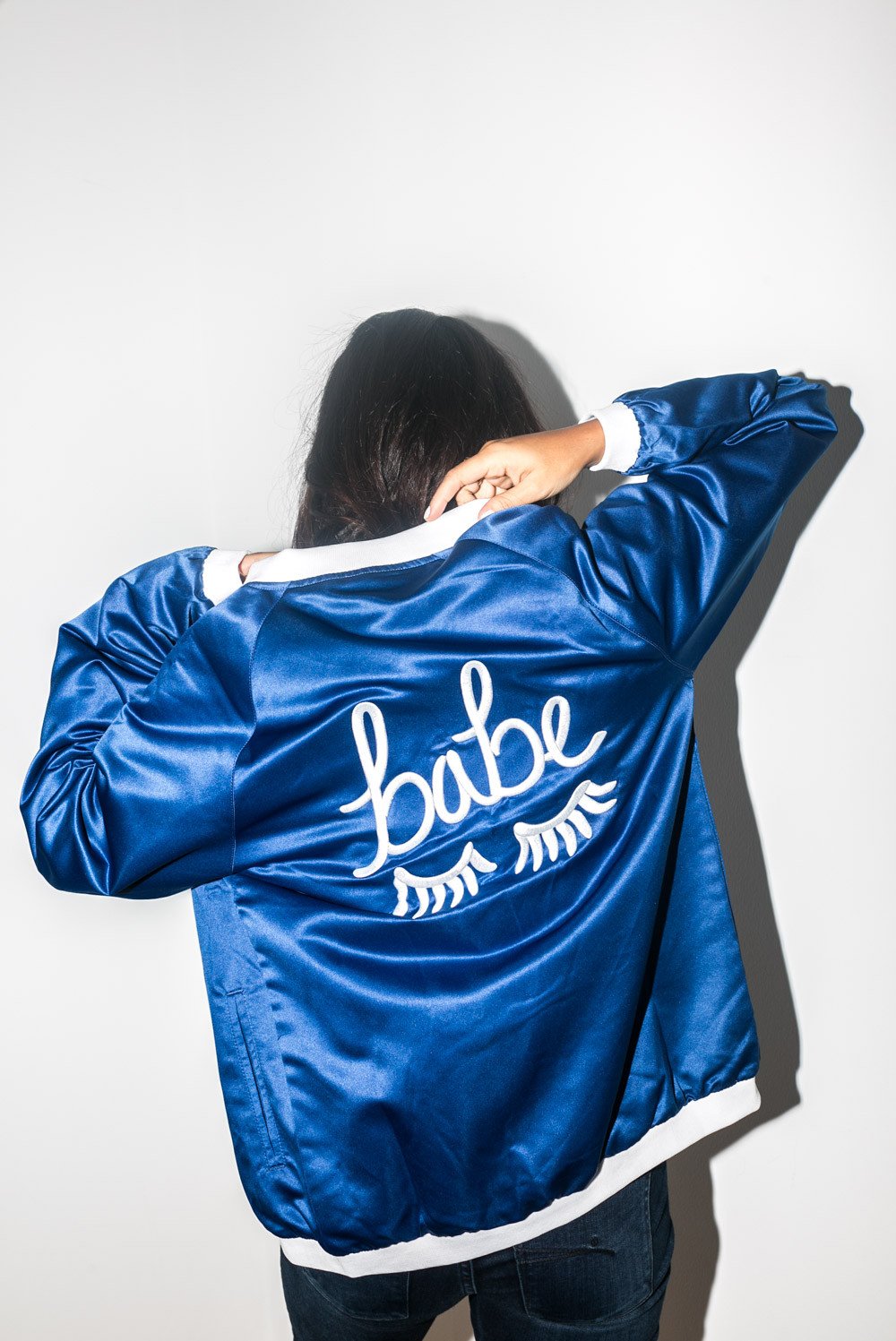 The Babe Jacket in Royal Blue