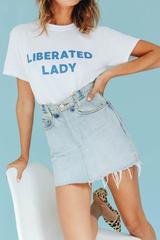 Feeling Liberated Lady T-shirt